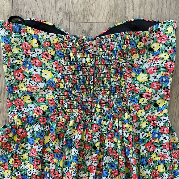 Floral MINKPINK Strapless Mini Dress - Picture 8 of 8